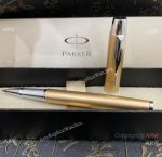 High-end Parker IM Champagne Rollerball Pen Silver Trim